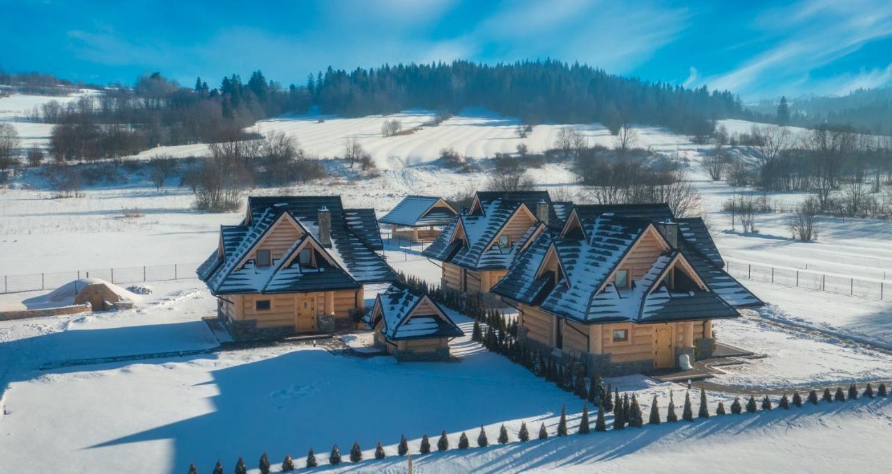 "Osada Guty" - Kazdy Domek Posiada Prywatne Jacuzzi Na Wylacznosc, W Cenie Pobytu - Idealne Miejsce Na Wypoczynek! Szaflary Exterior foto