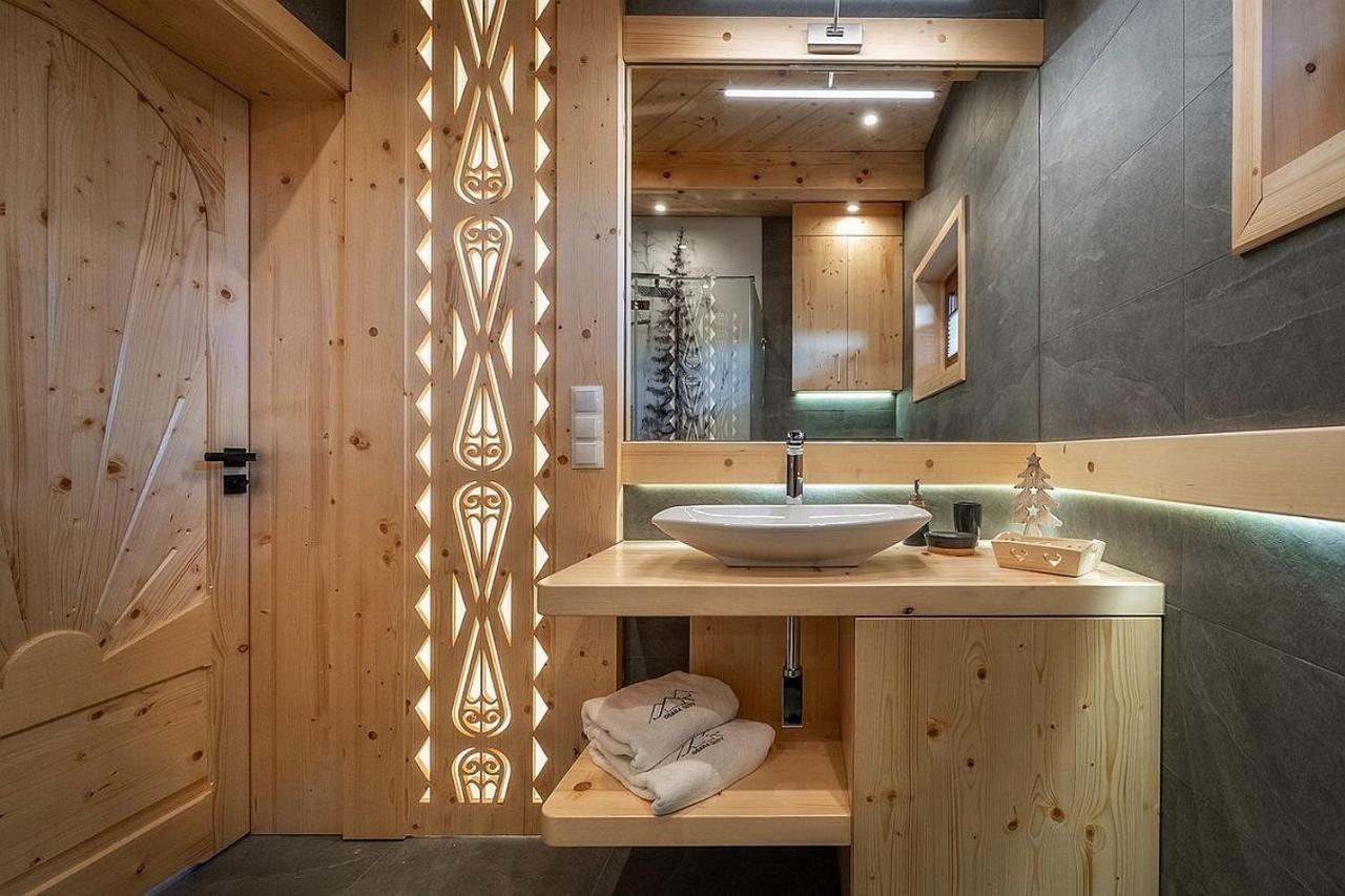 "Osada Guty" - Kazdy Domek Posiada Prywatne Jacuzzi Na Wylacznosc, W Cenie Pobytu - Idealne Miejsce Na Wypoczynek! Szaflary Exterior foto